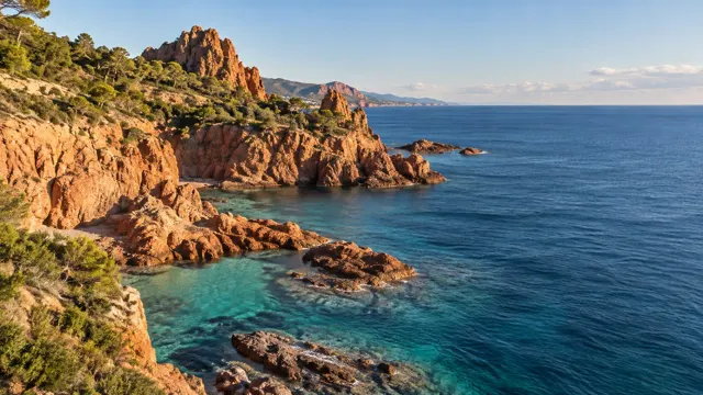Die Pointe de l’Aiguille — Théoule-sur-Mer, 25 Minuten vom Campingplatz entfernt.