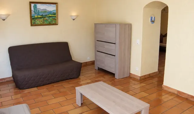 Das Wohnzimmer und sein Sofa