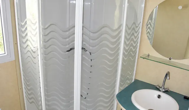 Das Badezimmer und seine Dusche