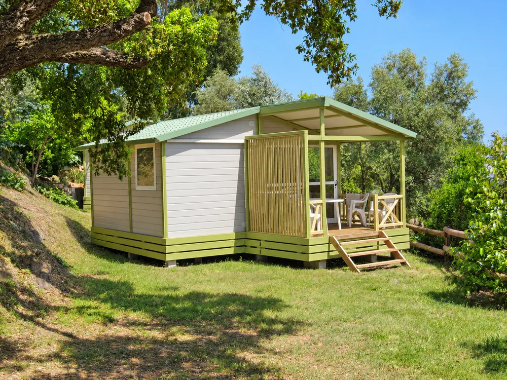 Chalet Nemo et Trianon climatisé au Camping Les Philippons