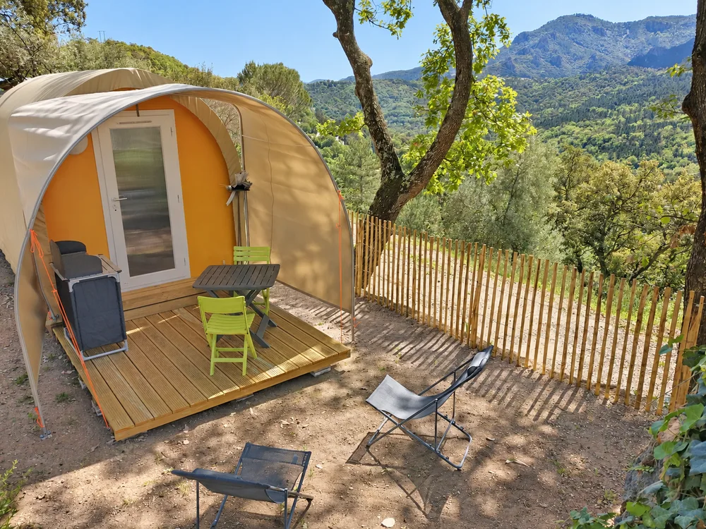 Coco Sweet pour deux personnes au Camping Les Philippons