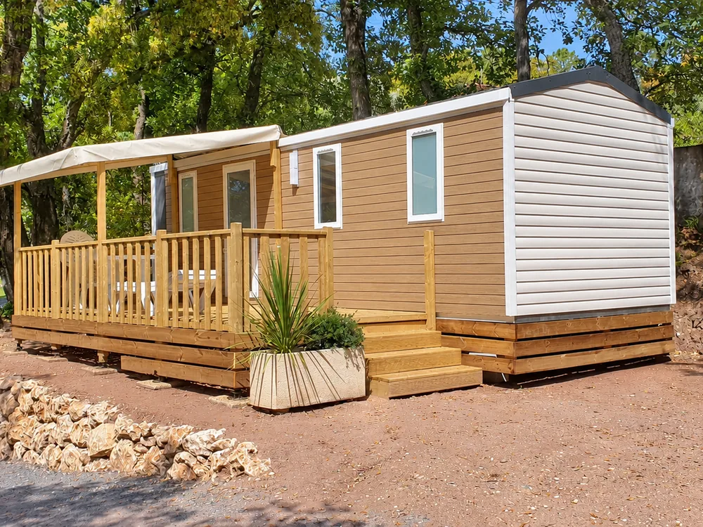 Mobil-home Titania climatisé au Camping Les Philippons
