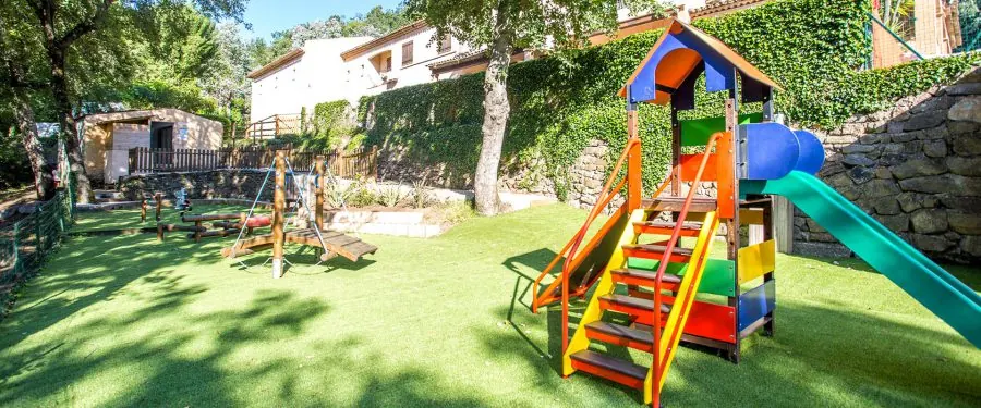 Kinderspielplatz auf Camping Les Philippons