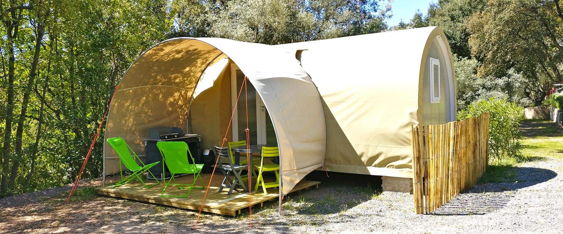 De coco sweet 4 personen - Camping les Philippons